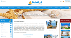 Desktop Screenshot of dabki.pl